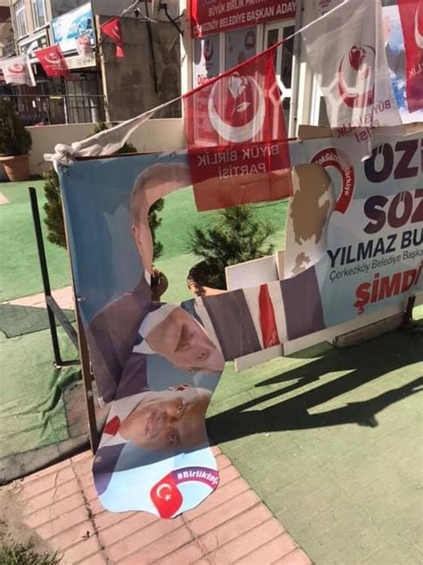 Seçim afişlerini yırtan şüpheli yakalandı Antalya